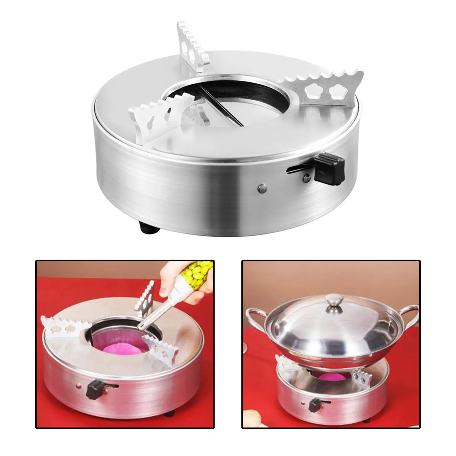 Portable Alcohol Stove, Adjustable Stable Burner, Lightweight Furnace, Spirit