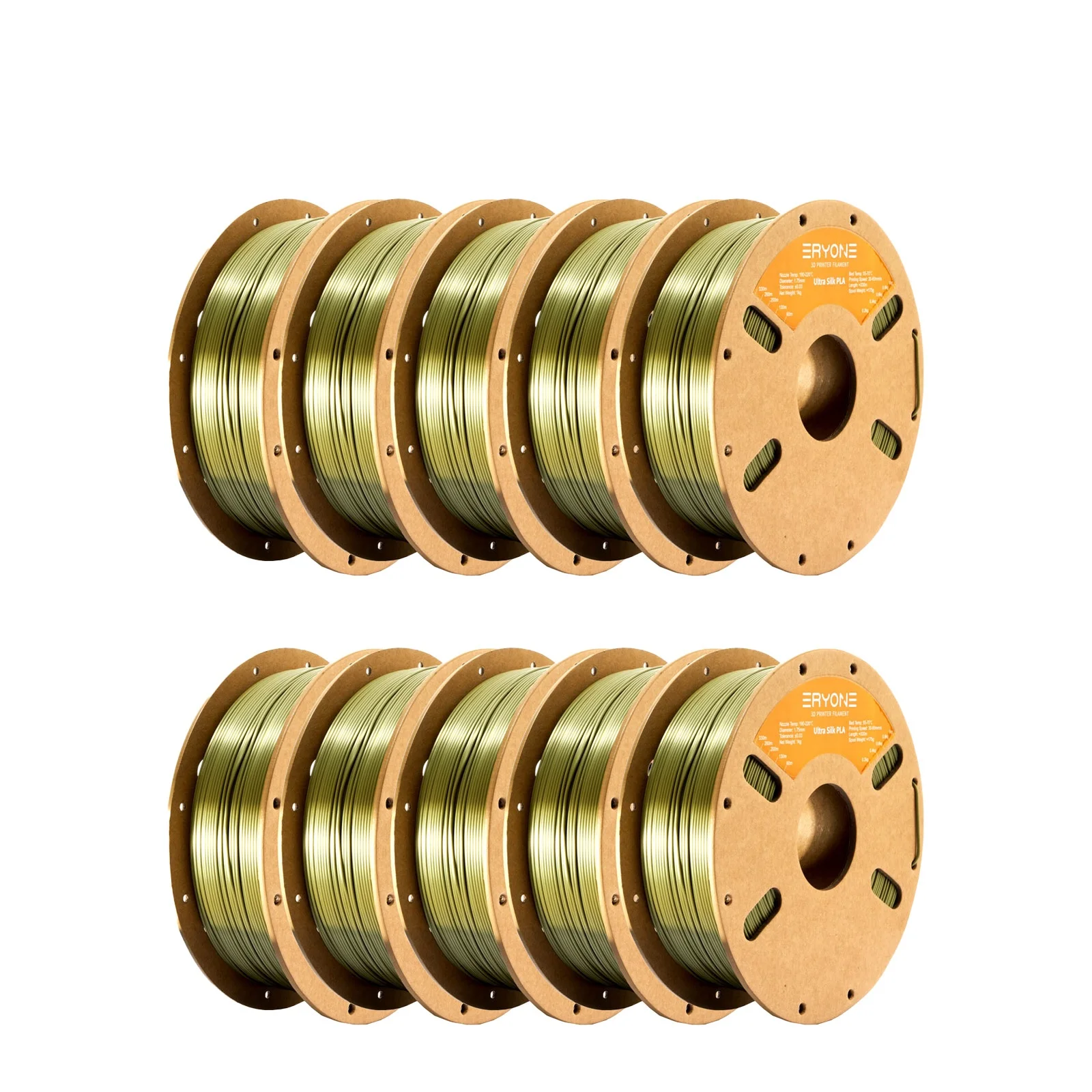 

Акция Eryone, Новое поступление, ультра шелковая нить PLA, 3D-печать 1/3/5/10 кг, 1,75 мм для 3D-принтера, высокое качество, быстрая доставка