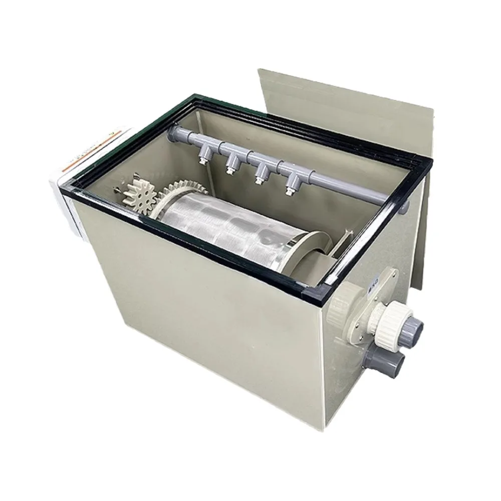Fish Pond Water Treatment Machinery Micro Drum Filter Koi Pond Biological Filtration System Pond Circulation System