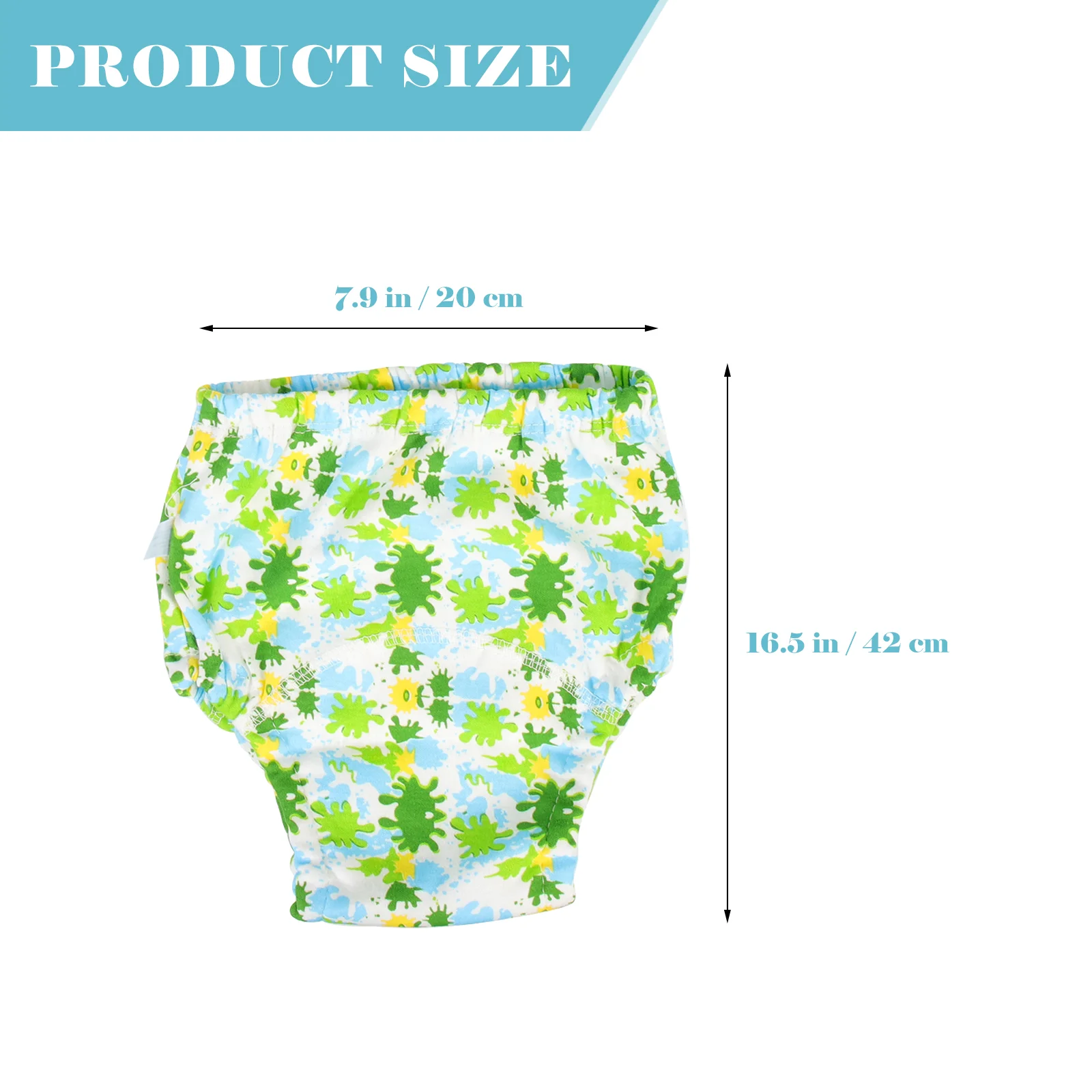 3 Pcs Swimming Diaper Pants Infant Nappy Baby Toddler Beach Essentials Trunks Reusable Diapers Supplies Water Proof