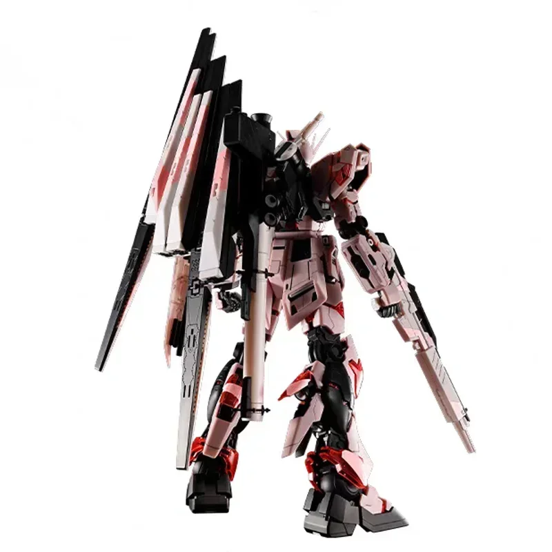 Bandai Originale MG 1/100 NU V GUNDAM CROCE CONTRAST COLORI SUNRISE ROSA Anime Action completa Assemblaggio Figura Modello Giocattoli regali