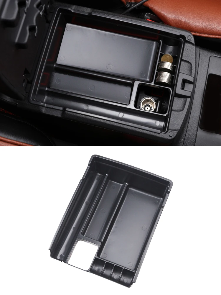 For Nissan X-trail Xtrail T32 Rogue 2014 2015 2016 2017 2018 2019 2020 Car Accessories Central Armrest Storage Box Trim