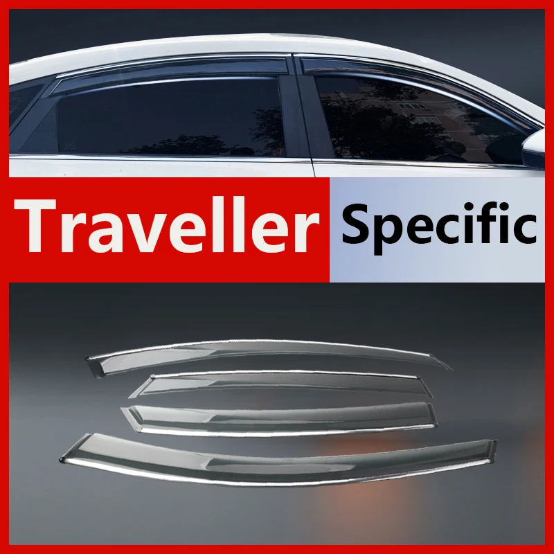 

Specially equipped with Jetour Travell window rain shield ventilation rain eyebrow door rain strip rain shield rain Flat noodles