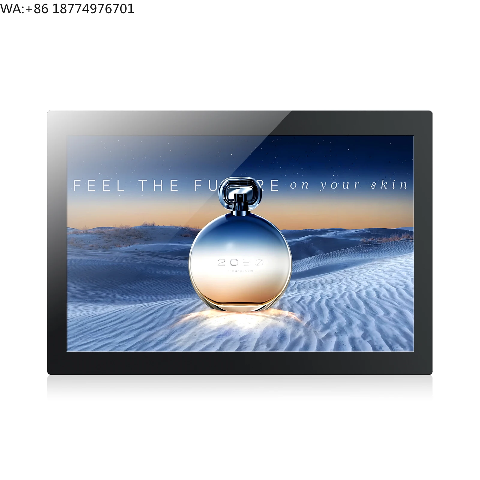 

WiFi-Enabled FYD-07C Digital Signage Tablet, 10.1-Inch Android Display with Mounting Plate for Supermarket Advertising