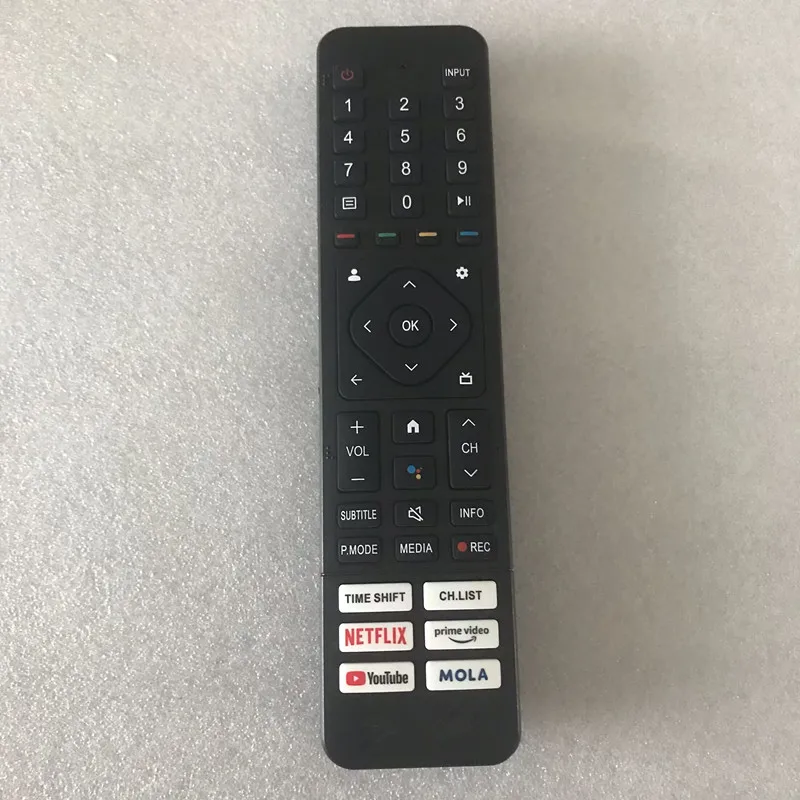 New Replacement Remote Control ERF3G52P For Polytron Smart TV With Netflix YouTube Prime Video MOLA Hot Keys No Pairing Needed