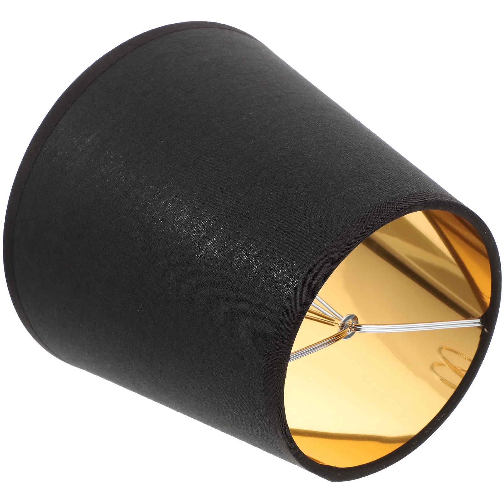 القماش الظل الجدول ديكور غرفة نوم تليين الضوء خمر نمط مصباح ظلال كليب على لمبة غطاء مصباح أرضي استبدال السرير #5