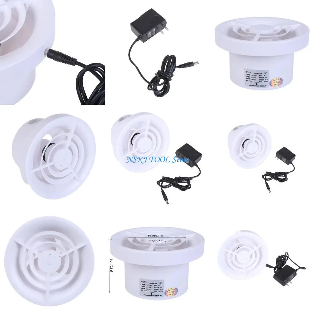 L8RC 6 "مروحة عادم حائطية لمروحة تهوية مطبخ الحمام #1