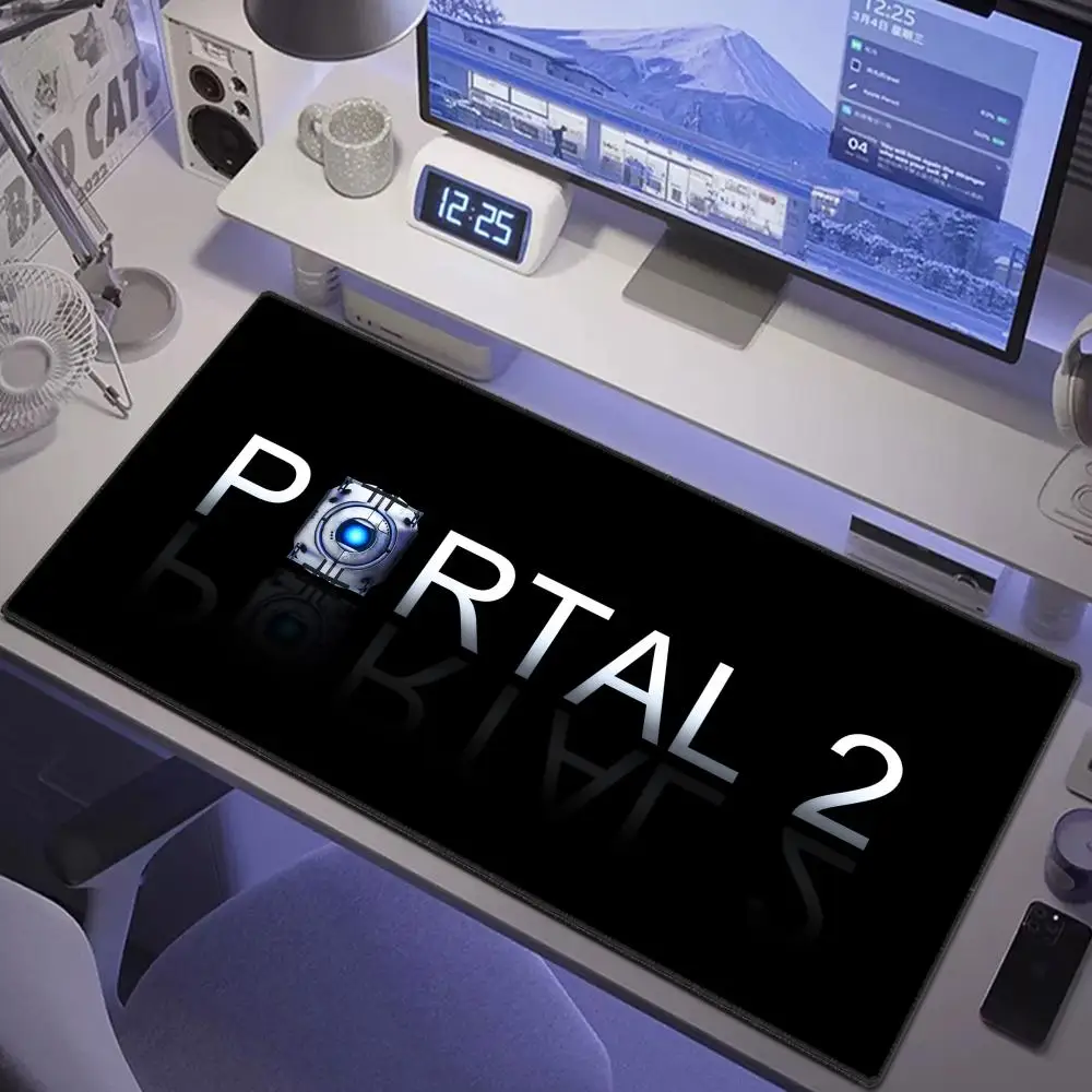

portal 2 mouse pad gamer 3d 900x300x3mm notbook mouse mat gaming mousepad large wrist rest pad mouse PC desk padmouse mats
