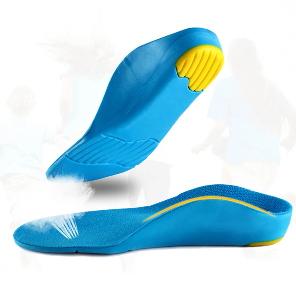 Non-slid Insoles Flatfoot Orthotic Arch Support Shoes Pads Inserts Children Comfortable Girls Cushioned