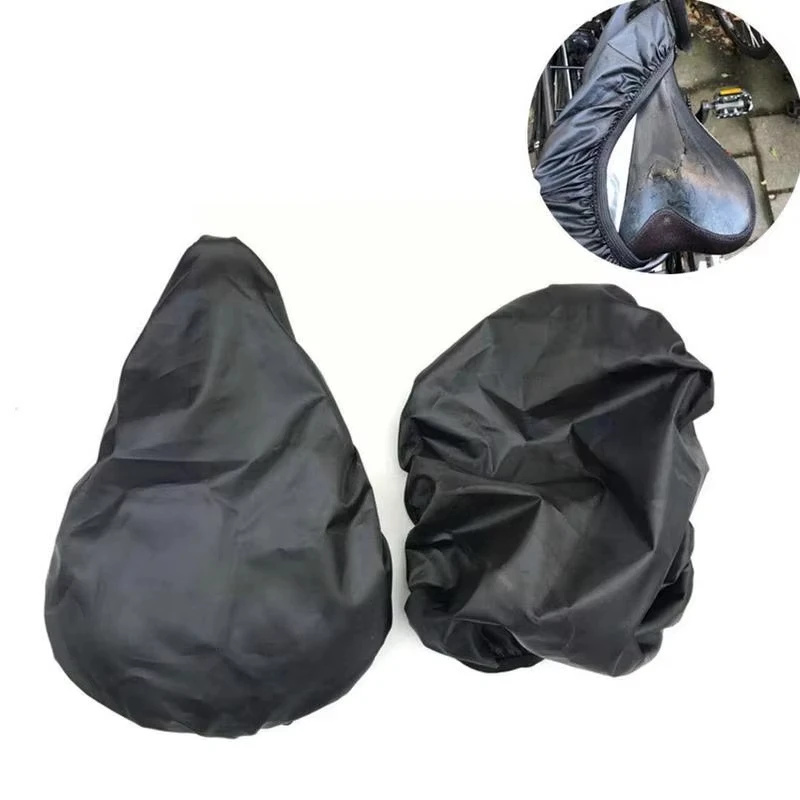 Waterproof Bike Seat Cover Rain Cover For Bicycle Saddle Elastic Dust And Rain Resistant Uv Protector Outdoor Bike Accessories image 4