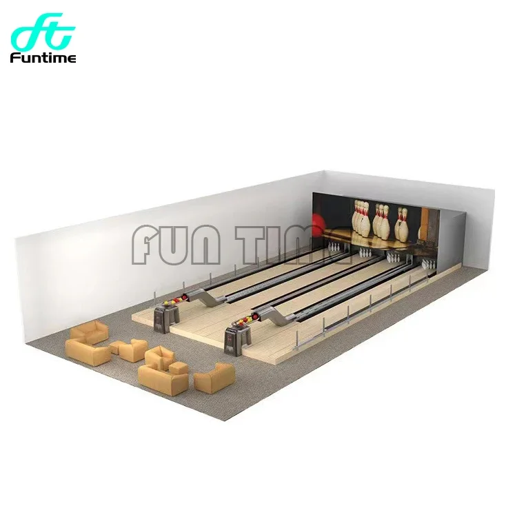 

Reliable Quality Adult Bowling Equipment For Entertainment Indoors Sports Amusement Park Bowling Alley Lane Machine
