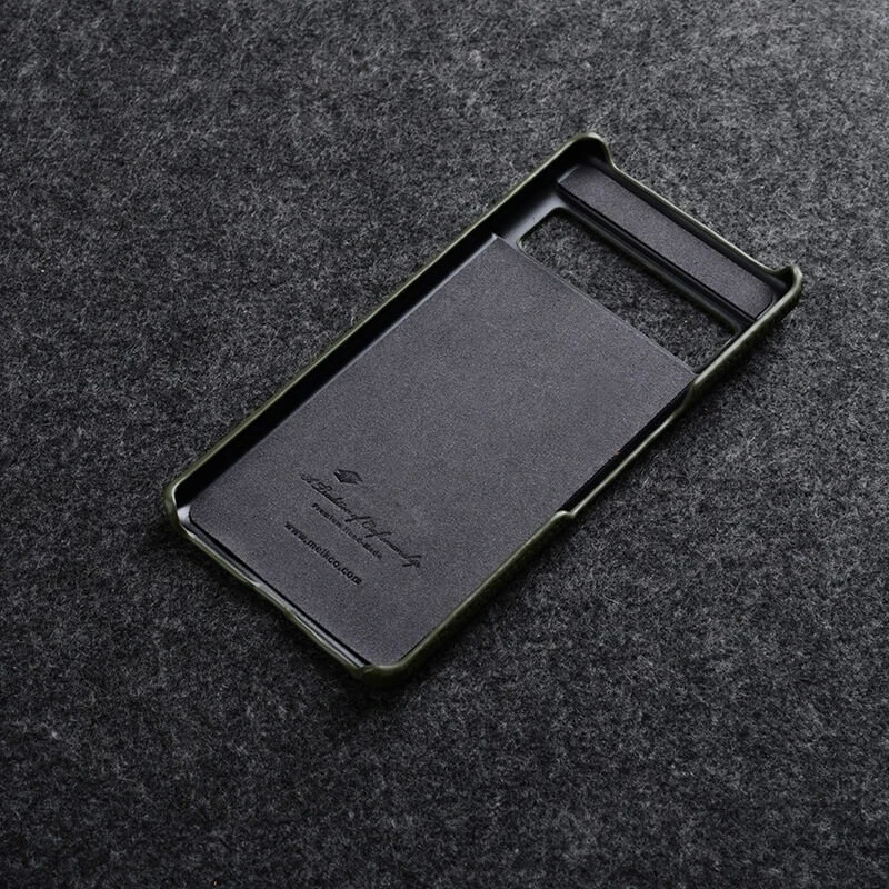 Simple Genuine Leather Case For Google Pixel 7 Pro Case Series 8Pro 9Pro Aesthetic Vintag Phone Cover Capa Back Coque Carcasa