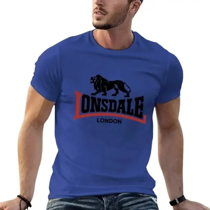 Summer New Lonsdale London printed T-Shirt Fashion T-Shirt Cotton Short Sleeves Casual T-Shirt Streetwear tee tops