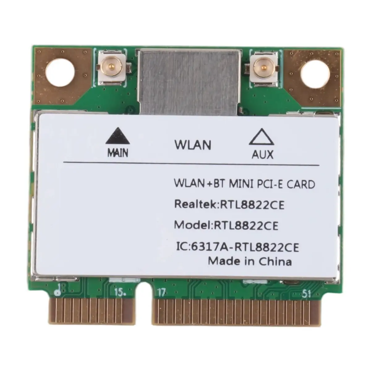 A99X RTL8822CE 1200Mbps 2.4G/5Ghz 802.11AC WiFi Card Network Mini PCIe Bluetooth 5.0 Support Laptop/PC 10/11