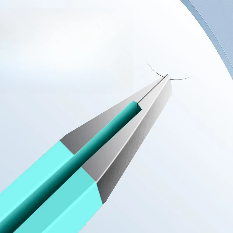 Wielofunkcyjna pęseta ze stali nierdzewnej Trymer do brwi Narzędzie do usuwania rzęs z nosa Łatwe i łatwe usuwanie szyn