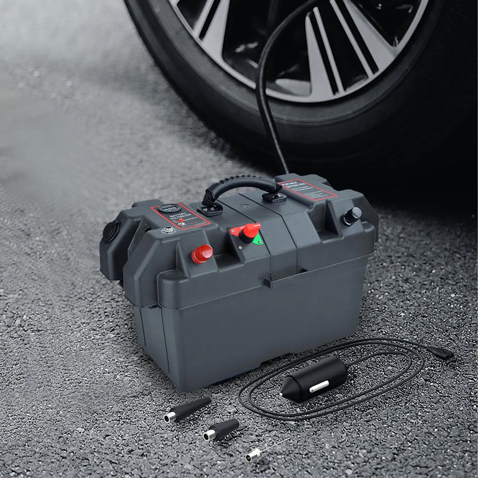 Outdoor Battery Tray Cases Battery Box Multifunctional Power Center Station