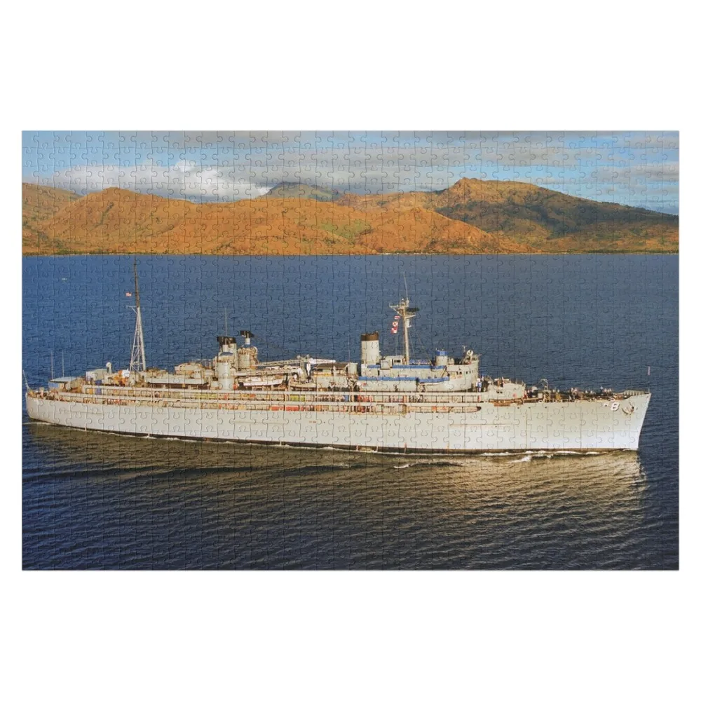 

USS JASON (AR-8) SHIP'S STORE Jigsaw Puzzle Wooden Animal Customized Photo Woodens For Adults Puzzle