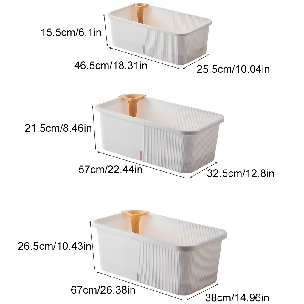 Square Plastic Flower Pot With Multi-grid And Water Level Indicator And Bottom Layer Has Multi-grid