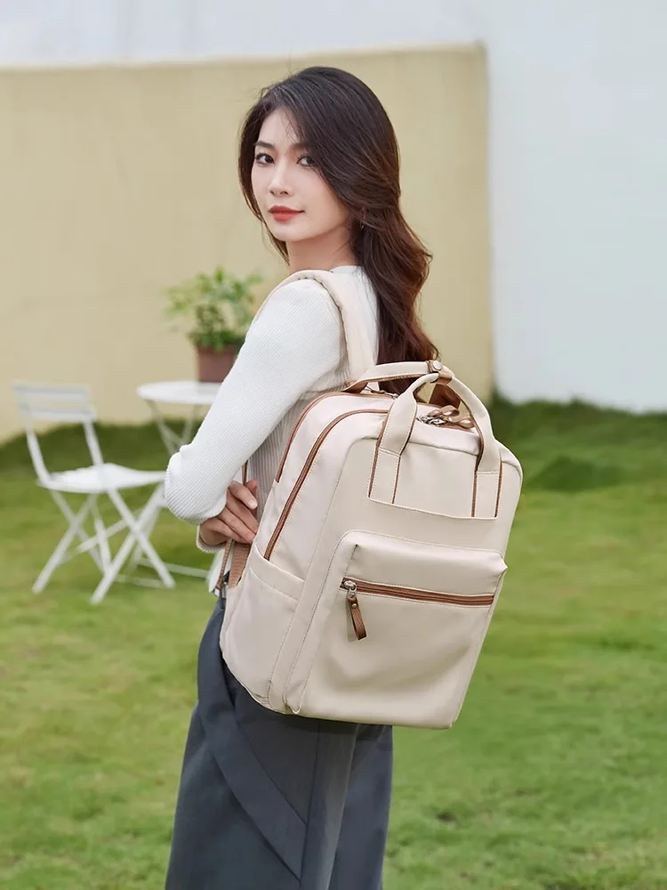 stylish-lightweight-commuter-backpack-computer-bag-for-work-156-inch-laptop-bag-soft-shoulder-straps-zipper-closure-backpack