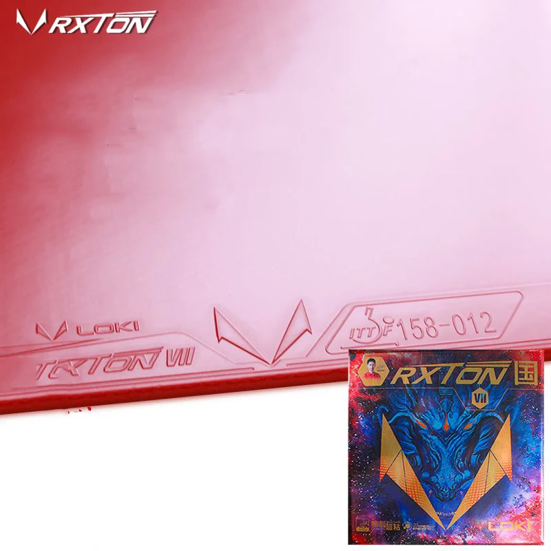LOKI RXTON 7 National Team Special Sticky Innergy Table Tennis Rubber Adhesive Arc Ring Viscous Rubber with Blue Sponge view 6
