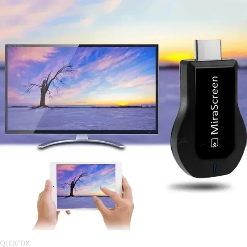 Memoria de TV de 128MB HD 1080P, Dongle compatible con HDMI, receptor de pantalla Wi-Fi DLNA Airplay Miracast Airmirroring para adaptador Windows10