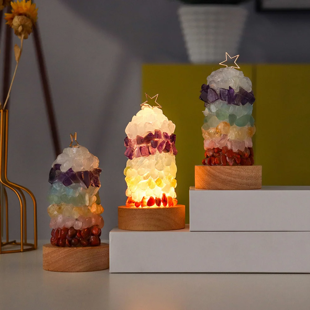 

2Pcs Crystal Table Lamp LED Desk Night Light for Bedroom Bedside Nightstand Study Nursery Crystal Lamp Table Light