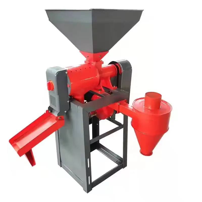 High Quality Mini Rice Mill Machine 500KG/H Wheat Millet Sorghum Milling Farm Agricultural Industries Used Engine Motor Core