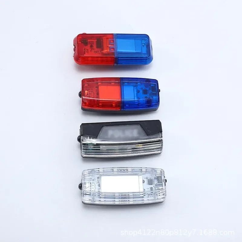 Bicycle Riding Safety Warning Taillight LED Multi-function Electric Horn Police Light For Night Running Hiking Cycling