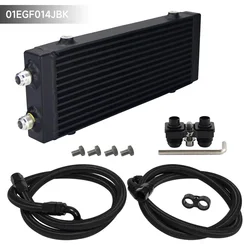 Small/Medium/Large Size Dual Pass Bar&Plate Oil Cooler Kit Fits for BMW E90 E92 E93 335i E36 Euro 6cyl E46 M3