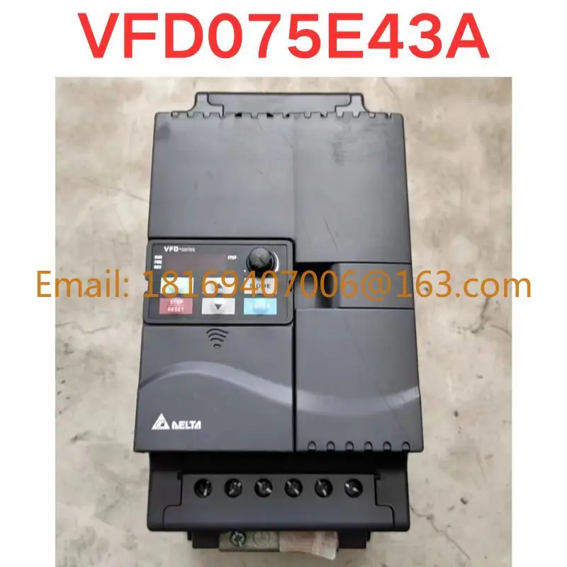 

Used inverter,VFD075E43A function well