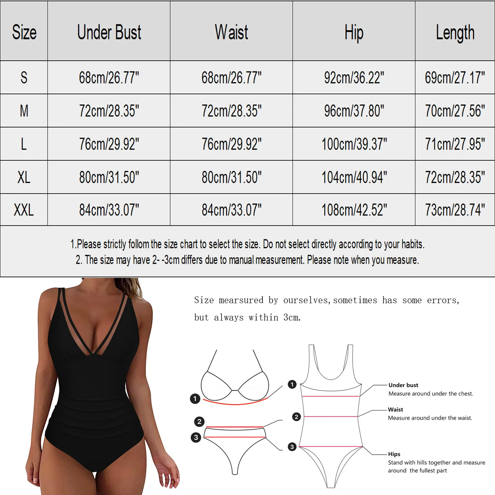 Maillot de bain en maille pour femmes, taille haute, soutien-gorge push-up, rembourré, bikini, sexy, 1 pièce