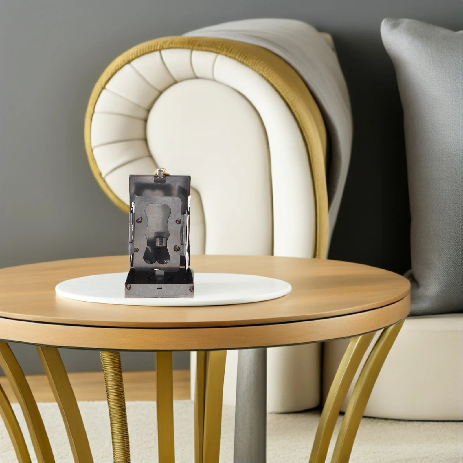 Składana lampka kieszonkowa z realistycznym, bezpłomieniowym światłem LED, przenośny lampion, oświetlenie awaryjne na zewnątrz, do campingu, na wędrówki, migoczące świece.