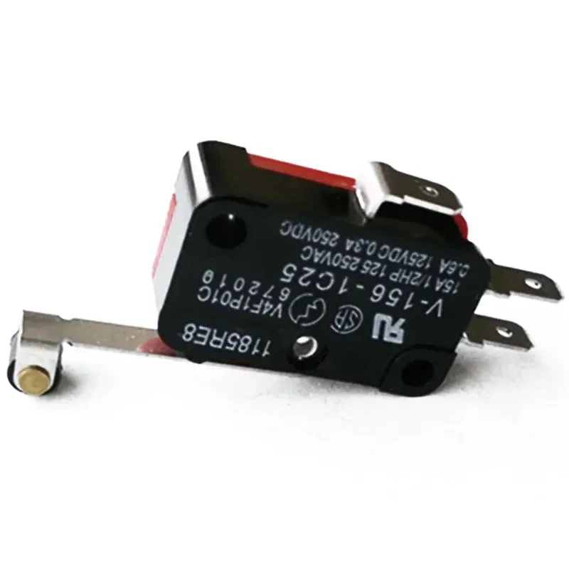 1-20 個 V-156-1C25 15A マイクロスイッチ、プッシュボタン SPDT モメンタリスナップアクションリミットスイッチ、トラベルスイッチ
