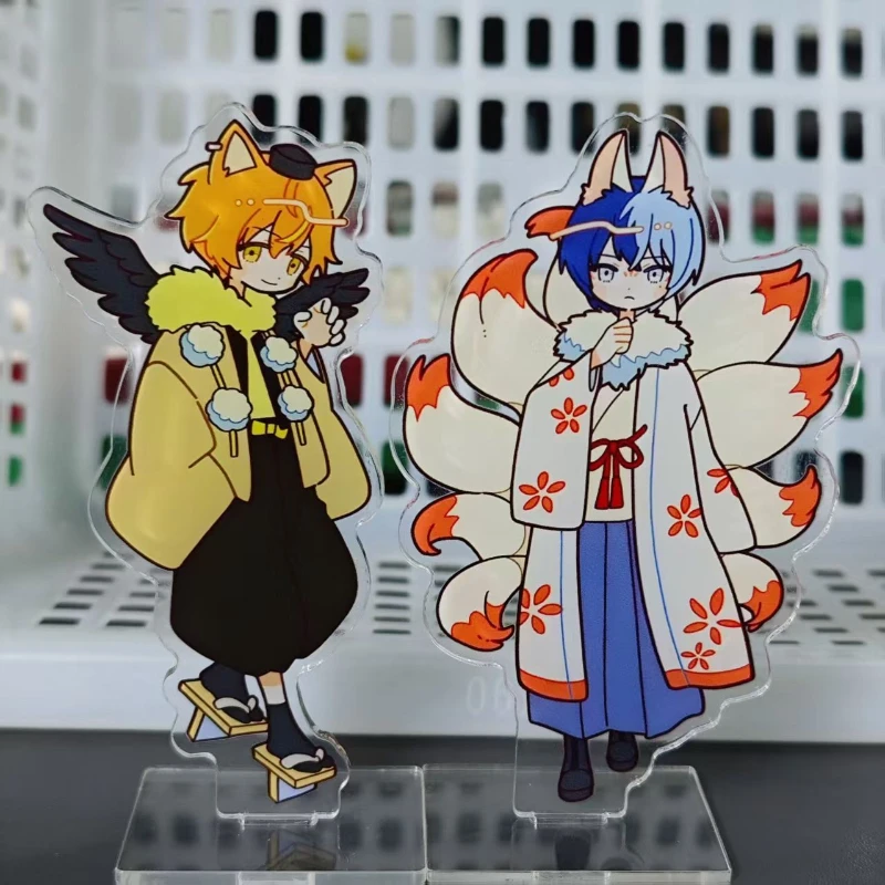 Game Project SEKAI Vivid BAD SQUAD Shinonome Akito Aoyagi Toya Cosplay Standing Plate Acrylic Figure Stand Desktop Ornament Prop