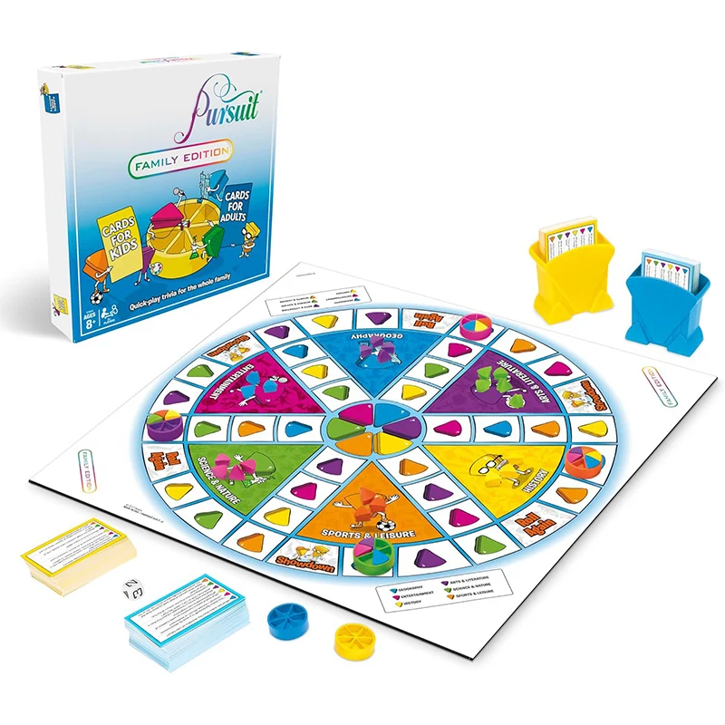 لعبة Q&A Family Edition والألعاب الكلاسيكية: لعبة عائلية ممتعة وتعليمية ليلية