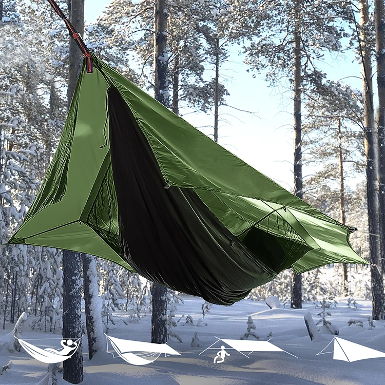 Hammock Rain Tarp - 초경량 휴대용 백패킹 대형 레인 플라이