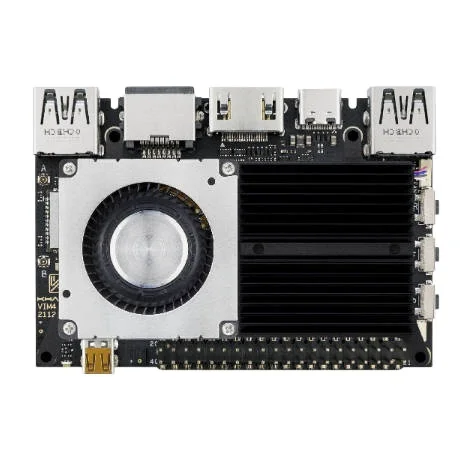 

Khadas VIM4 SBC: Amlogic A311D2 Single Board Computer mit die Mali G52 MP8(8EE) GPU | 8GB + 32GB