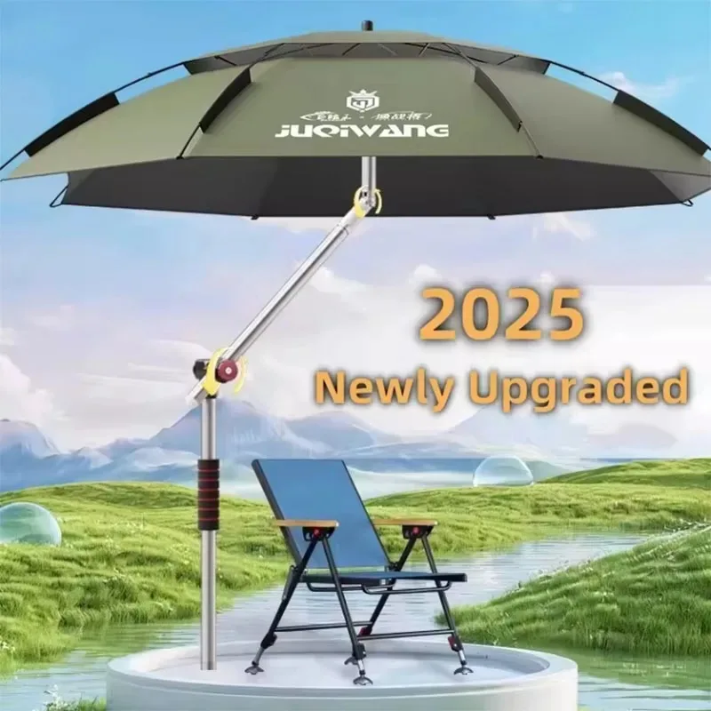 parasol-de-peche-a-reglage-mecanique-ameliore-grand-parapluie-de-plage-avec-poteau-en-acier-inoxydable-pour-l'exterieur-nouvelle-collection-2025