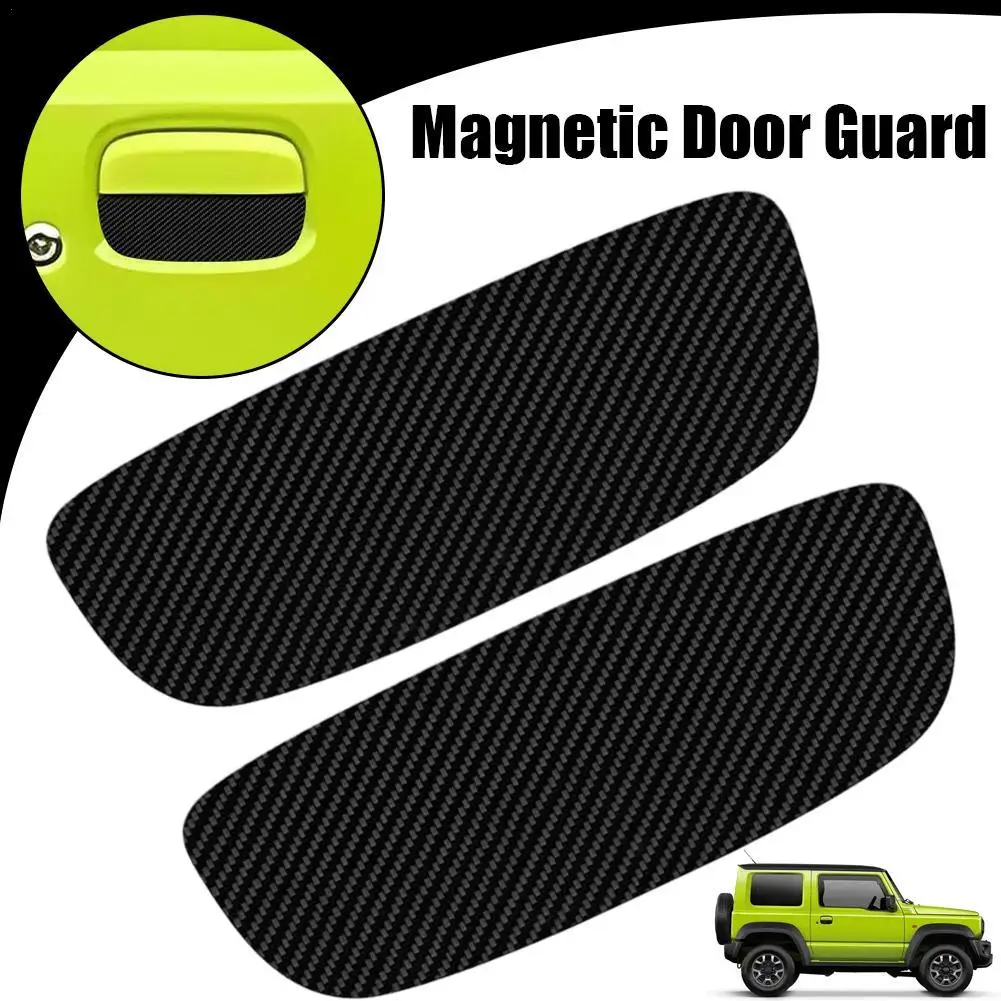 

Heavy Duty Magnetic Door Protector for Jimny - 3PCS Scratch & Rock Chip Guard, ABS Black Trim for Off-Road Adventure