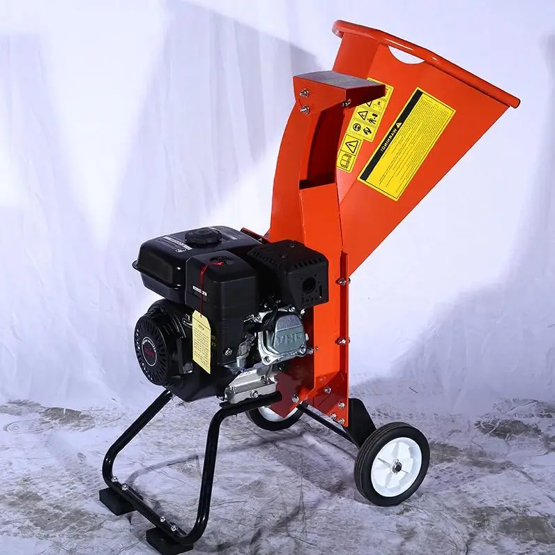 

Customized Professional Grade Wood Chipper Petrol Engine High Speed Shredder Portable For Garden And Farm Work