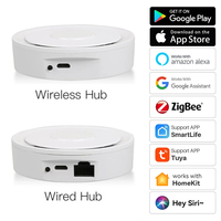 Tuya Zigbee HomeKit Wired Gateway Wireless Hub Smart Home Bridge Tuya Smart Life Works with iPhone Siri Alexa Google