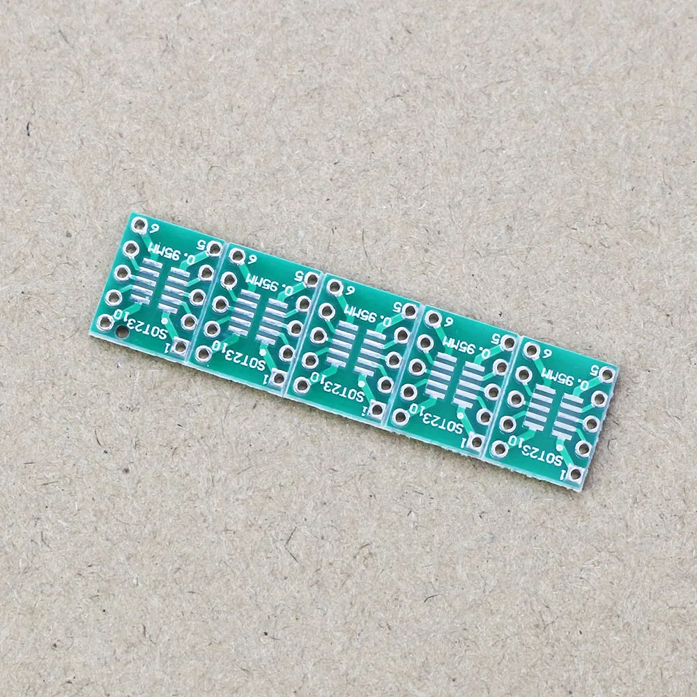 1 PCS SOT23 MSOP10 UMAX to DIP10 PCB Transfer Board DIP Pin Board Pitch Adapter WP-794