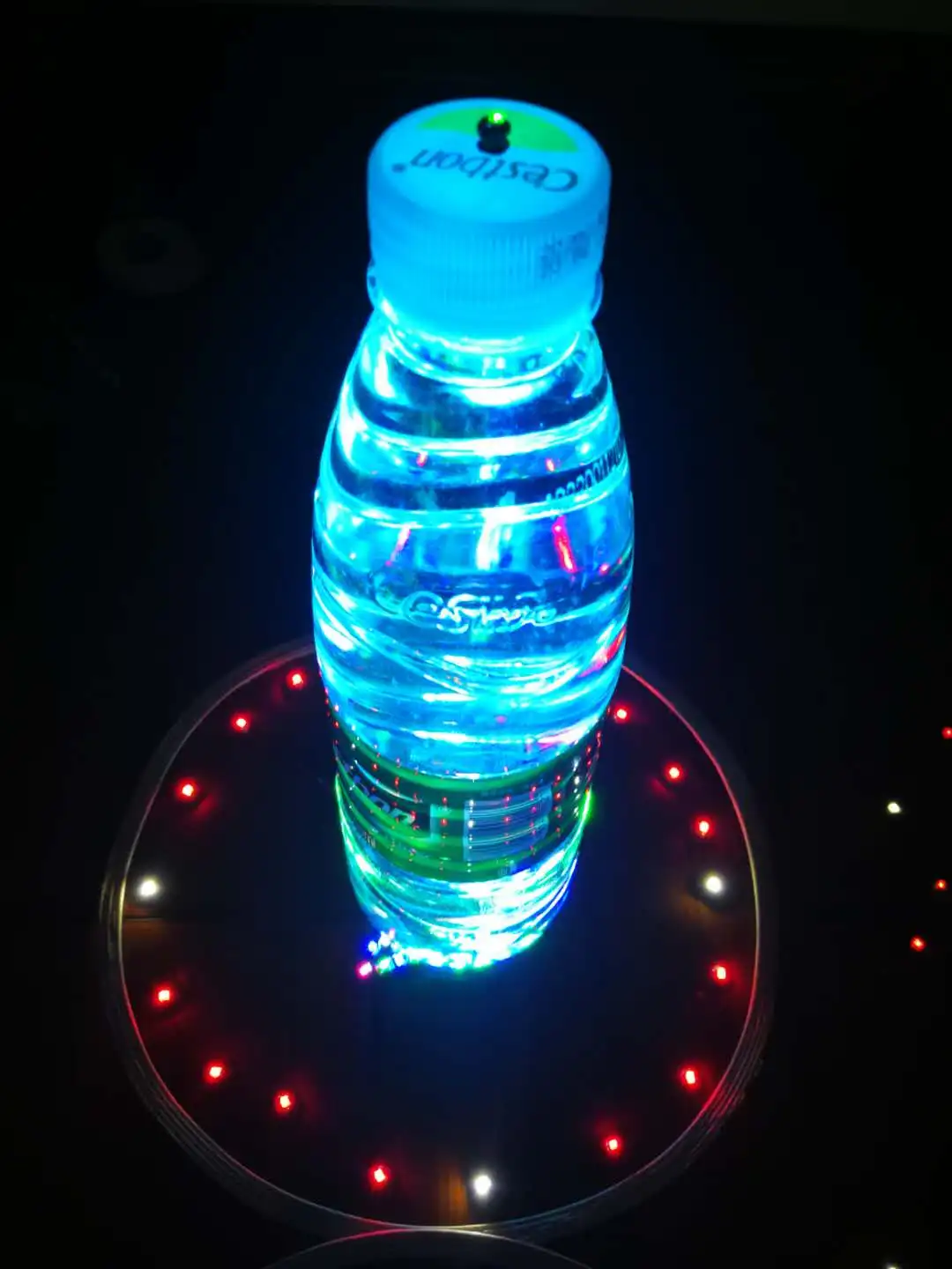 Imagem -03 - Módulo de Alimentação sem Fio Bobina de Carregamento Transmissor de Carga Luz Receptora Led Modelo Faça Você Mesmo Remoto dc 12v 24v 300 mm