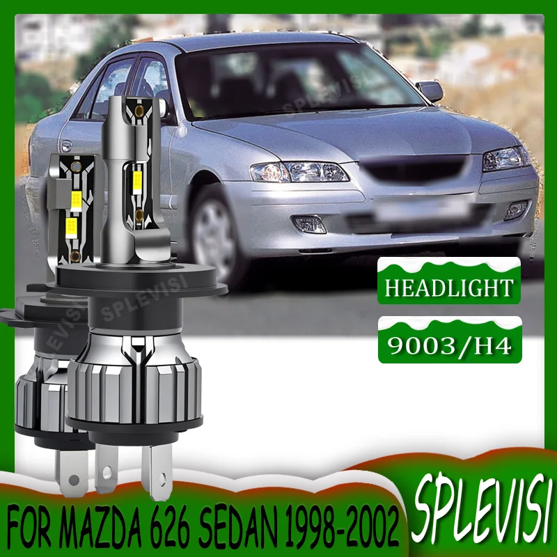 

Quick Setup Weatherproof Reliable Night Journeys durable LED headlight hi/low beam For Mazda 626 Sedan 1998 1999 2000 2001 2002