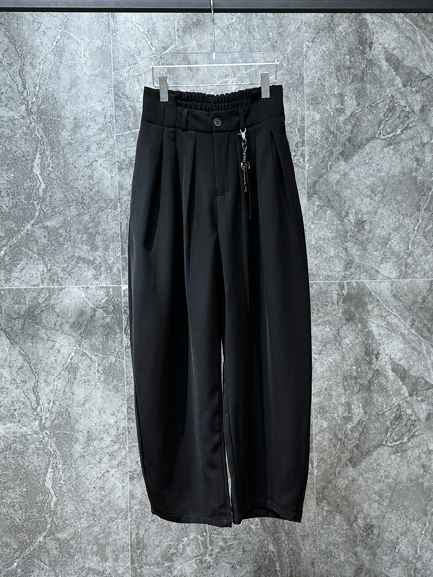 

Свободные повседневные мужские брюки-чинос в корейском стиле, широкие, длинные, молодежные, летние, модные, для стильных и утонченных мужчин