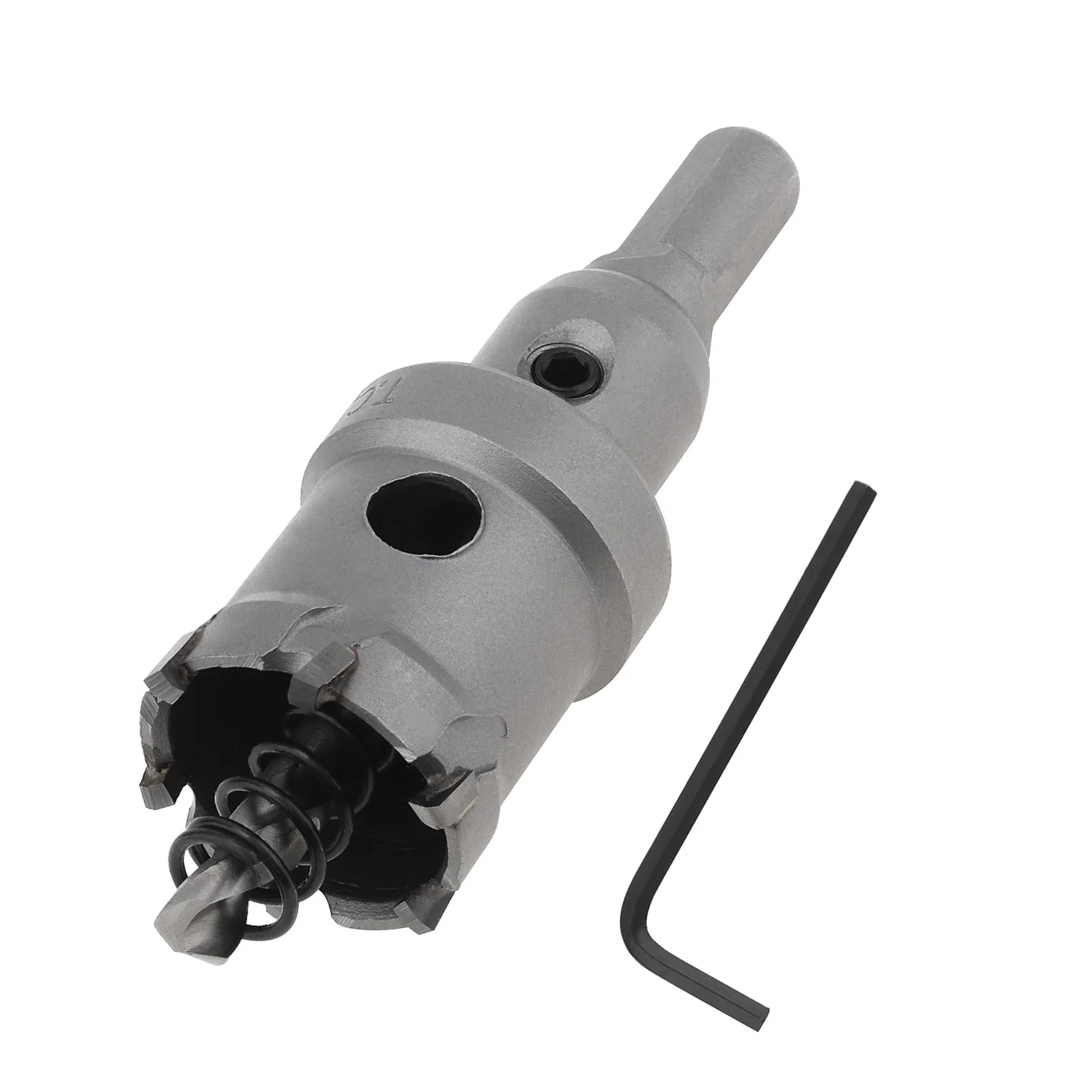 Hole Saw Broca Carboneto de Tungstênio Tct Heavy Duty Abridor de Furos Cortador de Aço Inoxidável Liga de Alumínio Metal e Plástico 28 mm