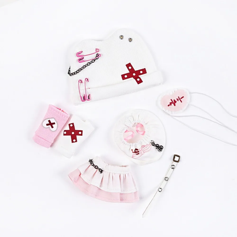 

1 set Casual Wear OB11 Heart Beat Series Set Handmade Dress Up Doll Hoodie Shorts Cloth Decoration Obitsu11 Outfit GSC Body