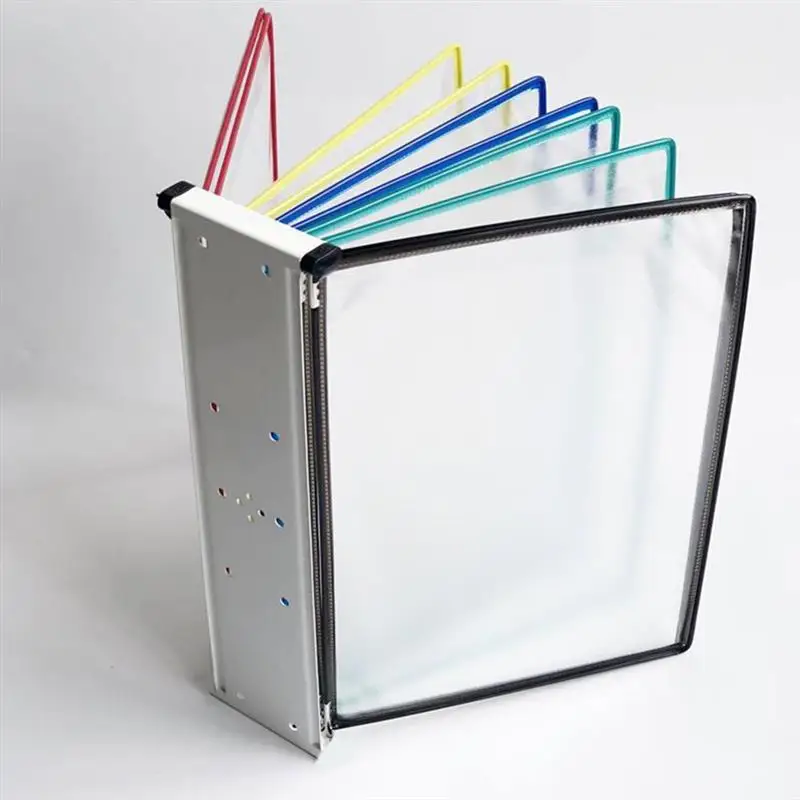 Wall File Folder Hanging Organizer Rack Holder Files Document Folders Mount Paper Accordion Protectors Display Storage Sorter