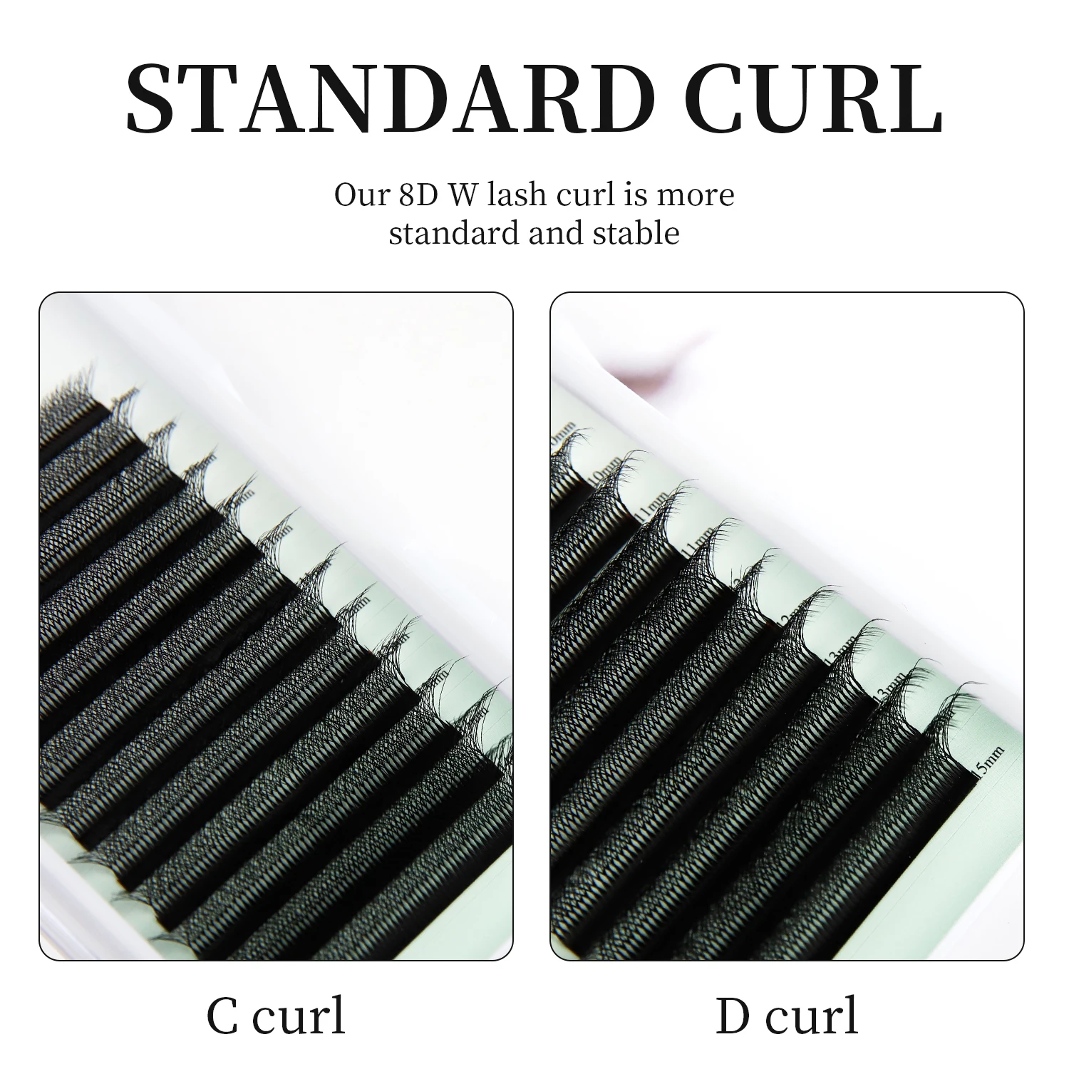 Real 8DW Eyelash 5W 6W 8W Individual Cluster Eyelash Extension Cila 8W Lash Bunches Cilios 8D Premade Volume Fans Lash Wholesale