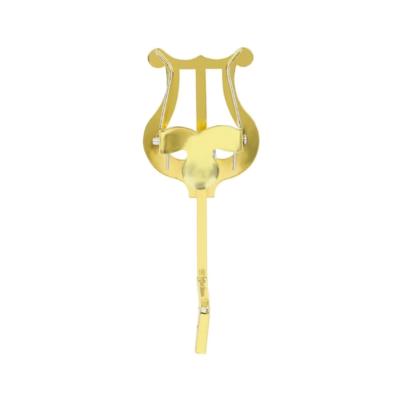 Horn Marchings Score Clip Horn Music Book Rack Brass Instrument Music Score Clip Music Score Clamp On Holder Enduring